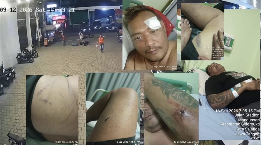 VIRAL Video Pengroyokan Dengan Linggis TKP Parkiran Benang Raja Salatiga (12/9/26), Kenapa Para Pelaku Belum Ditahan? POLRES SALATIGA DISOROT MASYARAKAT