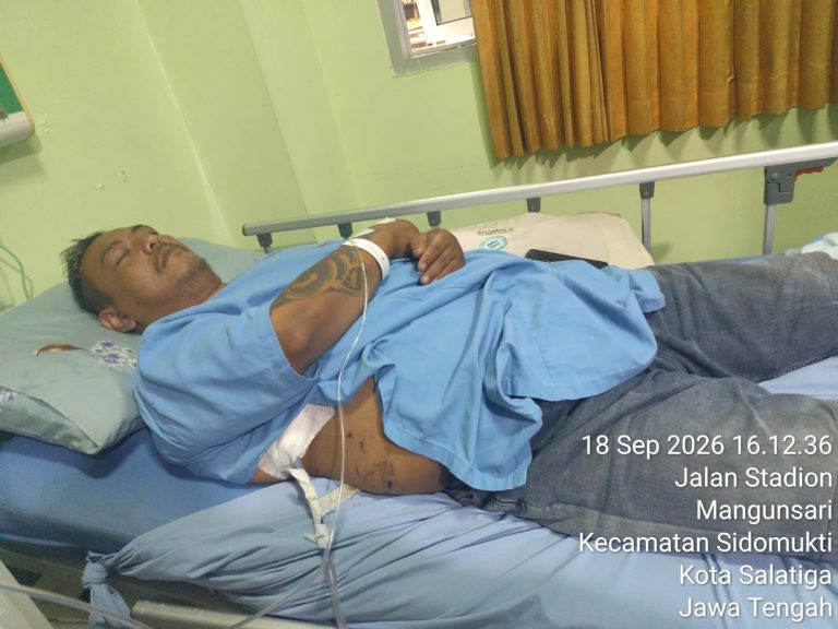 Seminggu berlalu, TKP Salatiga, Dugaan Percobaan Pembunuhan/Pengroyokan dgn Linggis, Korban Bocor Paru²nya. Para Pelaku belum diamankan Polres Salatiga, Publik Bertanya tanya