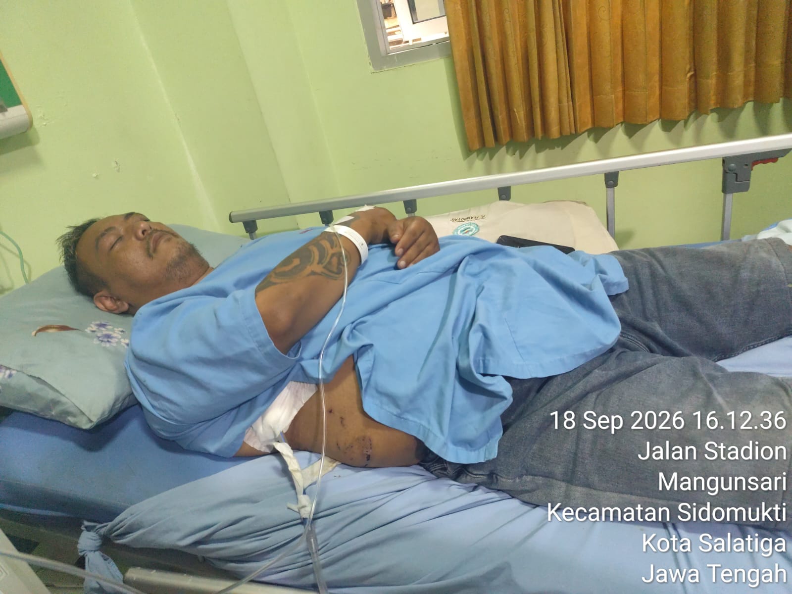 Seminggu berlalu, TKP Salatiga, Dugaan Percobaan Pembunuhan/Pengroyokan dgn Linggis, Korban Bocor Paru²nya. Para Pelaku belum diamankan Polres Salatiga, Publik Bertanya tanya