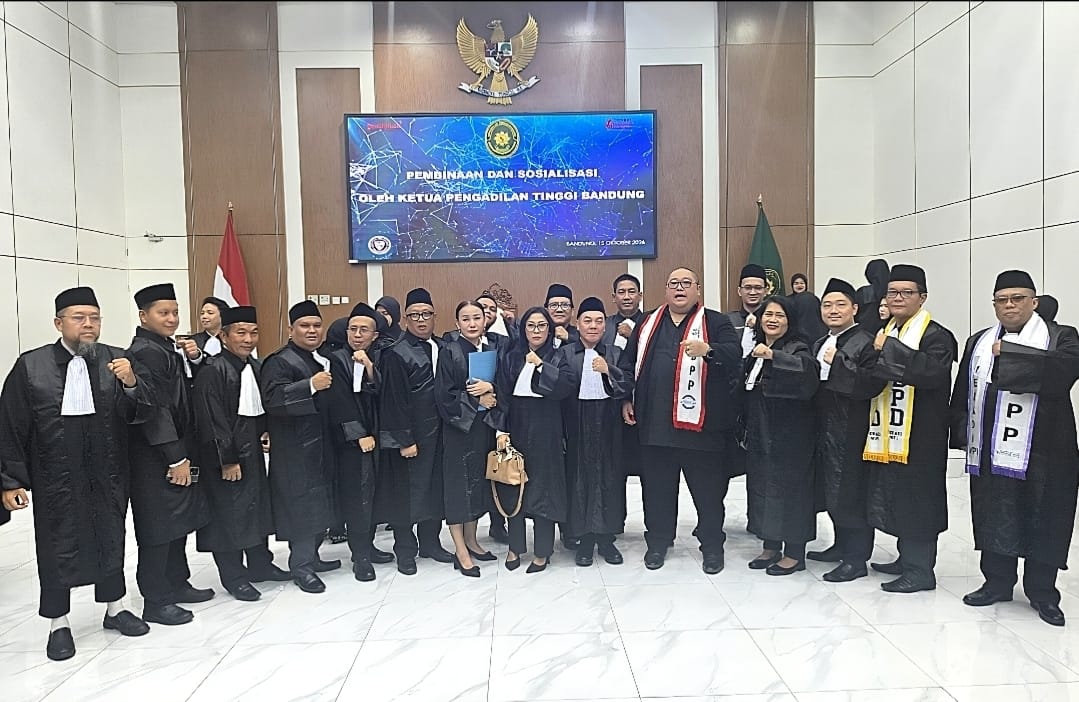 18 Advokat FERADI WPI Resmi Disumpah di Pengadilan Tinggi Bandung, Kamis 15 Oktober 2026